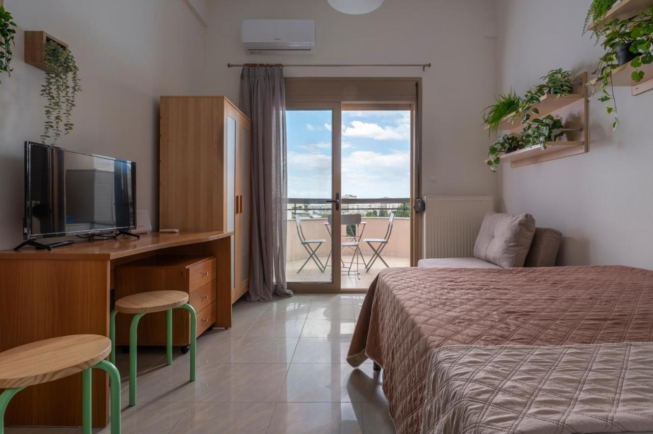 Kosmos Service Apartment Beautiful Studio 1 With Additional Cost Parking Салоники Экстерьер фото